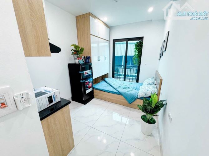 Tòa CCMN, Kim Giang, Hoàng Mai, 66m², 6 tầng, 18 Phòng khép kín, full nội thất, Chỉ 14.5 t - 6