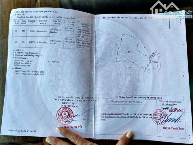 ✨ BÁN NHANH SIÊU PHẨM 2 MẶT TIỀN: 13.457m2 (gần 1.4 Héc) CÔNG CHỨNG SỚM - GIÁ: chỉ 478Tr - 6
