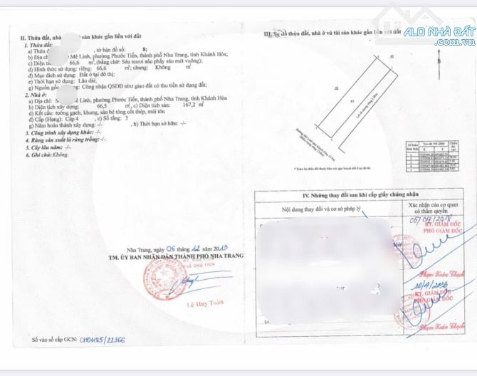 Bán nhà 3 tầng - mặt tiền đường Mê Linh - Giá 8tỷ2 - 7