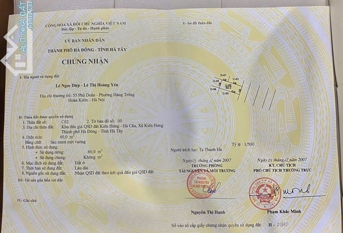 Bán nhà mặt phố vũ trọng khánh kinh doanh mọi lĩnh vực