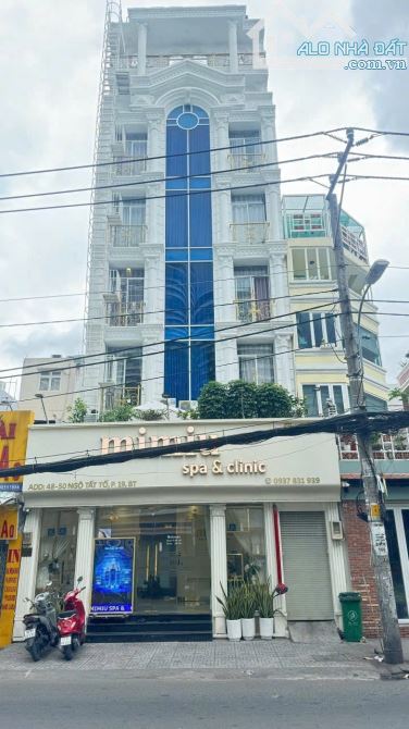 Cần bán toà building 48-50 Ngô Tất Tố, P.19, Bình Thạnh - 7.7x18m, CN 108m2, 8 Lầu, 57 Tỷ