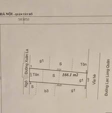 MẢNH ĐẤT MẶT PHỐ LẠC LONG QUÂN 166m MẶT TIỀN 6m HAI THOÁNG NGAY NGÃ 3 - 1