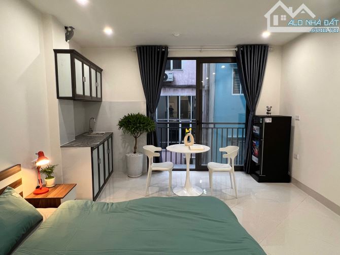 Cho Thuê CCMN 347 Cổ Nhuế Bắc Từ Liêm 30m2 Studio Ban Công Full Nội Thất Thang Máy 22Room - 1