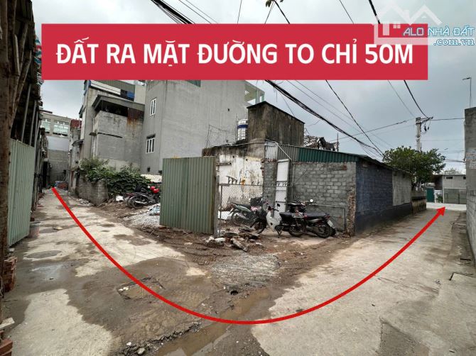 Bán lô đất Đi bộ 30m ra khu đô thị Đồng Triều - Ngọc Châu. ngõ lê viết quang, tp hải dương - 2