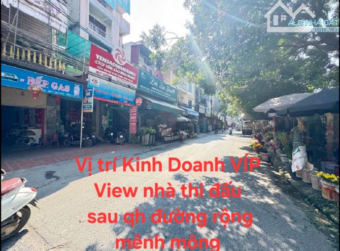 Vị trí Kinh Doanh VÍP DT 128m² 3T MT 6.8m View nhà thi đấu Sau qh đường rộng mênh mông - 2