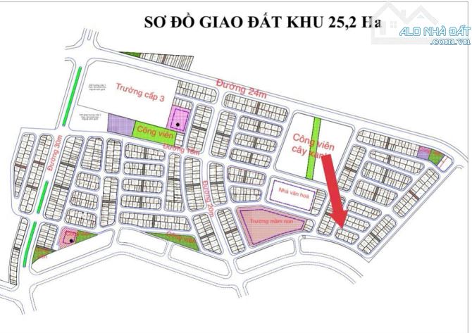 Bán nhà khu 25.2 ha Vân Canh – Hoài Đức, 4 tầng, giá 8.5 tỷ. - 2