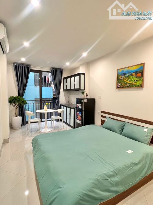 Cho Thuê CCMN 347 Cổ Nhuế Bắc Từ Liêm 30m2 Studio Ban Công Full Nội Thất Thang Máy 22Room - 22