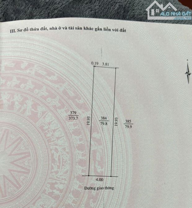 BánLô đất vuông vắn đét đẹt ngõ 102 Lý Quốc Bảo. thành phố hải dương - 3