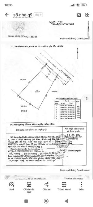 Bán đất.Đ. nguyễn duy trinh p. phú hữu thủ đức dt 620(27x23) giá chỉ nhỉnh 60 tỷ - 3