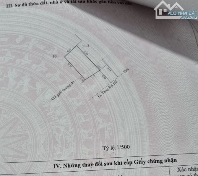 BÁN NHÀ 2 TẦNG MẶT TIỀN TĂNG BẠT HỔ NGANG 7M - 4