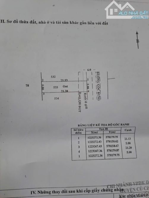 Bán đất thổ cư quy hoạch khu dân cư xã An Nhơn Tây Củ Chi TPHCM, DT: 5x21m. - 4