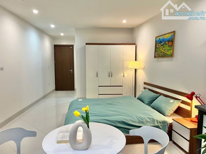 Cho Thuê CCMN 347 Cổ Nhuế Bắc Từ Liêm 30m2 Studio Ban Công Full Nội Thất Thang Máy 22Room - 8