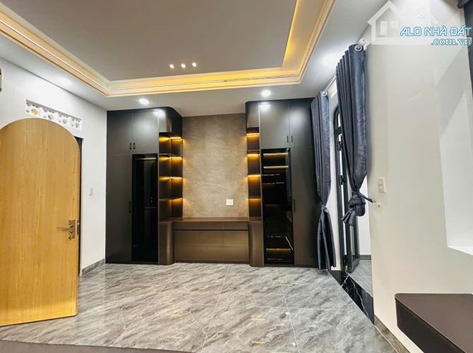 Nhà 80m2, ngang 5, hem thông, 3 lâu,full nội thất,hướng đông nam - 8