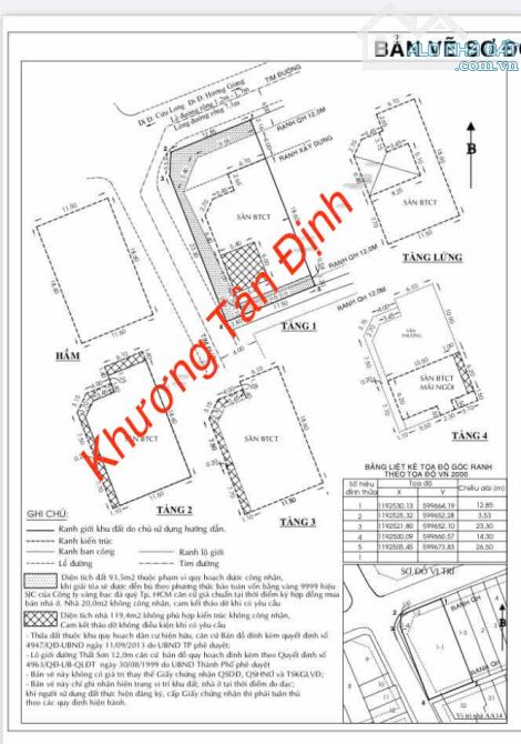 BÁN BIỆT THỰ GÓC 3 MẶT TIỀN AA14 THẤT SƠN 15X27 KHU VIP CƯ XÁ BẮC HẢI CHỈ 115 TỶ - 9