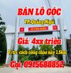 LÔ GÓC TP.QUẢNG NGÃI - XÃ TỊNH THIỆN: 4xxtr