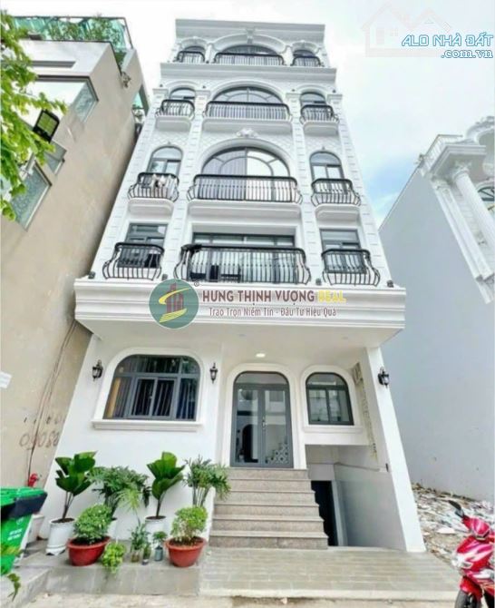 Tòa nhà CHDV 2 MT Xô Việt Nghệ Tĩnh Q.Bình Thạnh - 8x25m -Hầm 9 tầng HĐT 360tr giá 59 tỷ