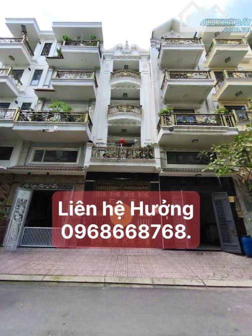 Bán Nhà Hiệp Thành Q12 - Phân Lô liền Kề cao Tầng - 59m2 ( 4x15) - 4 Tầng- Đường 10M .5,73