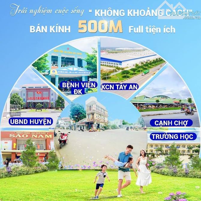 Vị trí Kinh Doanh - Mặt tiền đường 7m5 - Gần ngay chợ Huyện Nam Phước