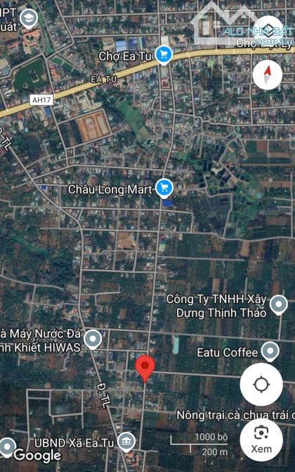 ĐẤT MẶT TIỀN KRONG A GẦN NGAY QUỐC LỘ 14-26 - CÁCH CHỢ EATU 1,6Km