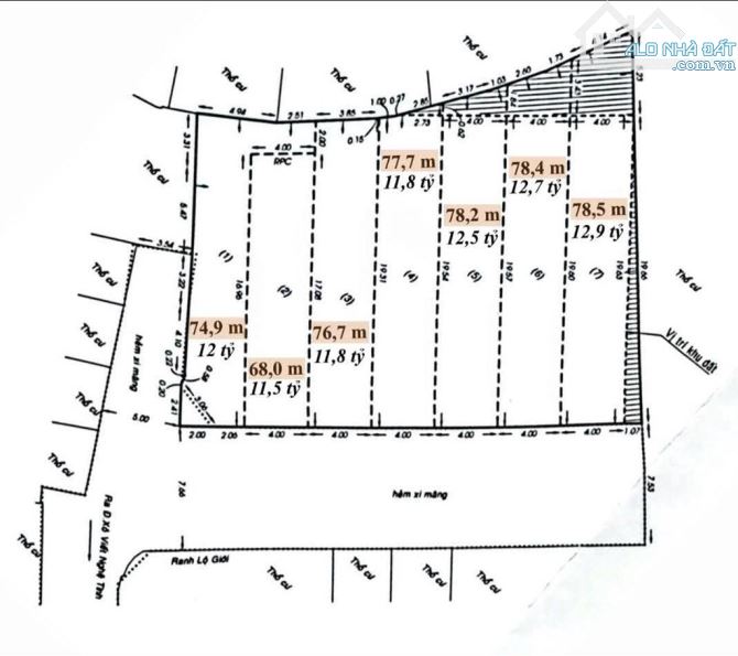 [Gần nhiều trường đại học]- Bán Đất Bình Thạnh Phường 26  Xô Viết Nghệ Tĩnh 4x17 hẻm 8m