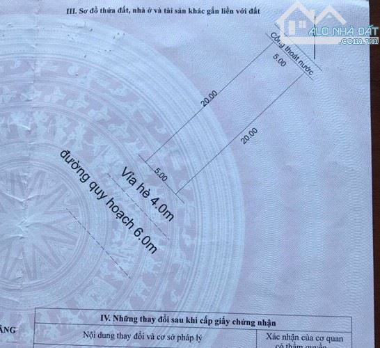 Bán đất đường đôi 33m Diên Hồng - Đầu đường, gần Lê Quảng Chí - DT: 100m2, Giá 5.8 tỷ TL