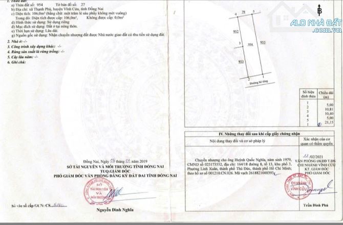 BÁN NHÀ 2 TẦNG THẠNH PHÚ , VỀ UBND TỈNH 15 PHÚT, 4 PN , DT 106 M2, CẠNH TRƯỜNG TIỂU HỌC - 1