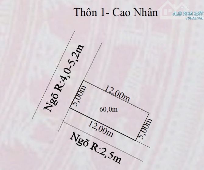 ✅Bán lô góc Cao nhân DT 60m mặt tiền rộng 5m👉giá chỉ 7xxtr - 1