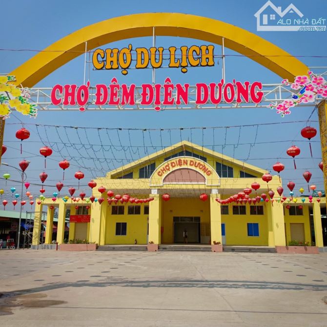 cần bán lô 100m2 Đối diện Chợ Điện Dương -đường nhựa 7m5 - giá chỉ 1,4xx tỷ - 1