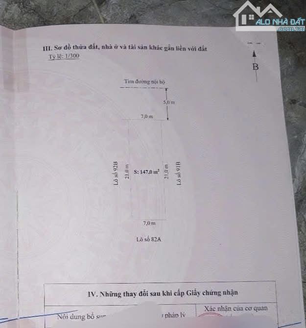 Bán đất khu phân lô Bãi Huyện - Vân Tra, An Đồng - 1