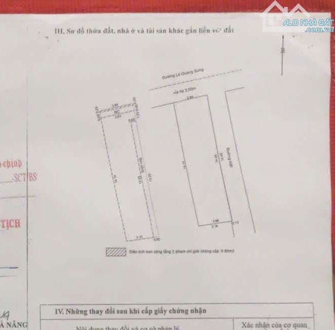 Cần Bán Nhà 3 Tầng Mặt Tiền Lê Quang Sung sát Lê Độ - 2