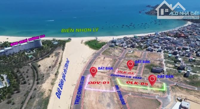 ĐẤT BIỂN NHƠN LÝ-TP QUY NHƠN.NGAY KHU FLC MẶT TIỀN TRỰC DIỆN BIỂN - 2