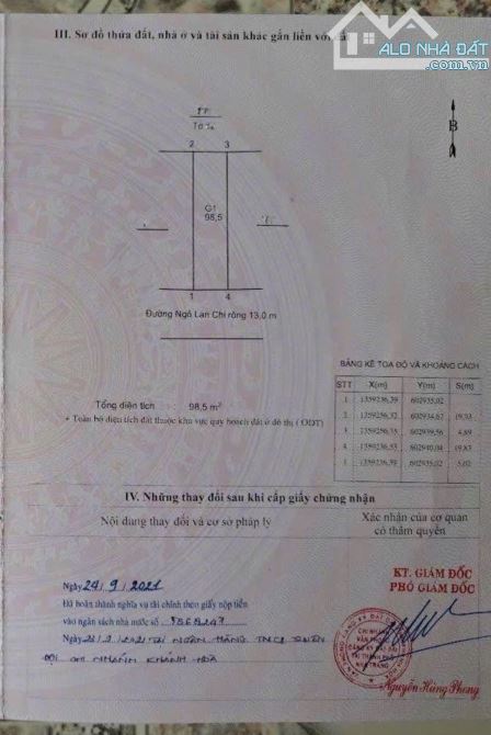 Bán đất gần biển đường Ngô Lan Chi Vĩnh Hòa Nha Trang - 2