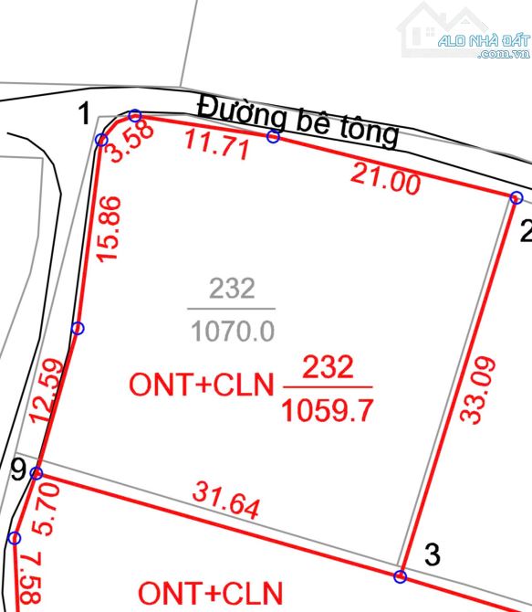 Gia đình cần bán nhanh lô đất thổ cư,1070m2 tại xã Nhuận Trạch, Lương Sơn tỉnh Hòa Bình - 3