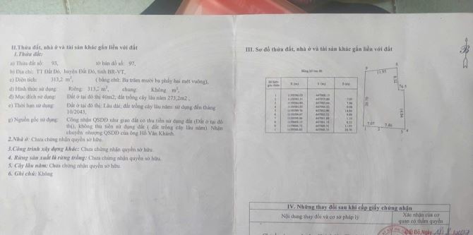 Bán lô góc 2 mặt tiền đất Thị Trấn Đất Đỏ - đường Tôn Đức Thắng - 3