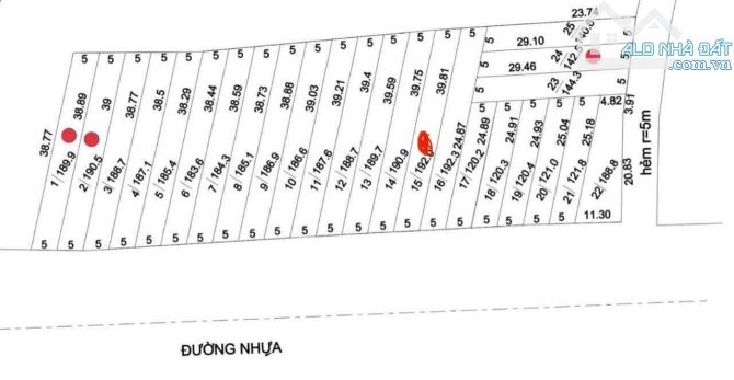 MỞ BÁN 25 LÔ FO ĐỐI DIỆN CỔNG CHÍNH KCN ĐẤT ĐỎ - GIÁ CHỈ 8XXTR - 3