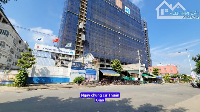 4Tỷ500__132m2__Đất mặt tiền ngay cổng Chung Cư Thuận Giao và trường THCS Thuận Giao, TG 25 - 4