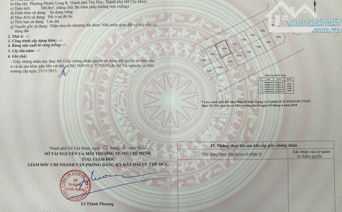 Bán đất dự án Phú Nhuận Phước Long B đường Đỗ Xuân Hợp Quận 9 cũ (300m2) 85 tr/m2 - 4