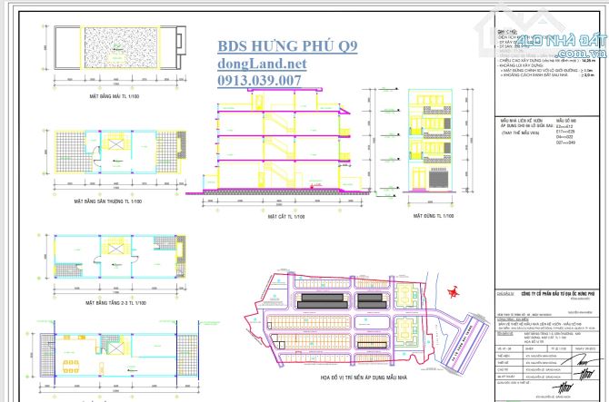 Đất Liên Phường 90m2 6tỷ999 đường 12m, 1T3L Đẹp KDC Hưng Phú Sát The Global City Q - 5