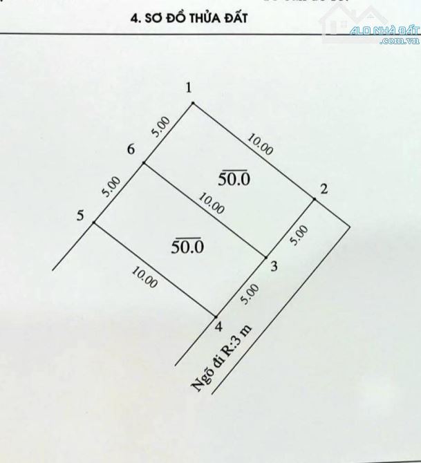 Đất Thạch Cầu - Long Biên: 1 tỷ/ 50m2 - mua bán Vi bằng - 1