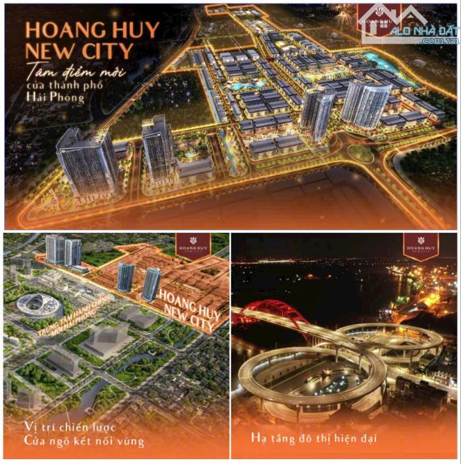 Chỉ từ 3tỷ đồng sở hữu biệt thự liền kề Hoàng Huy NewCity, tâm điểm phát triển Hải Phòng