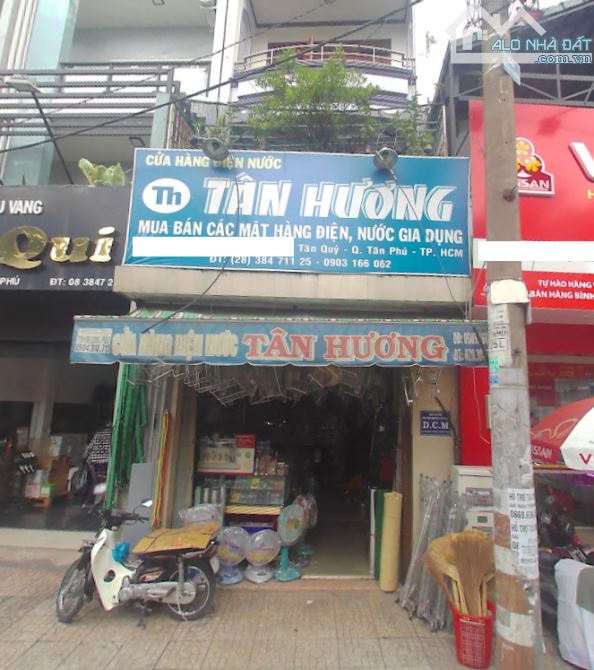 CHo thuê nhà mặt tiền đường Tân hương 4x20m 2L vị trí đẹp gần chợ