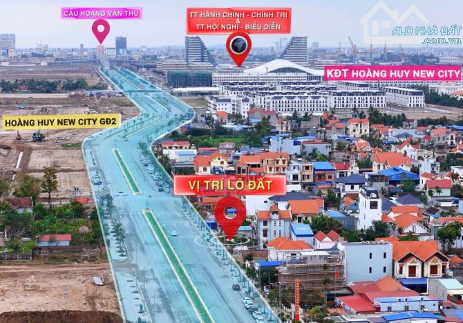 ‼️‼️ Siêu phẩm lô góc mặt đường Đỗ Mười - TP.Thuỷ Nguyên 👉 giá đầu tư - 3