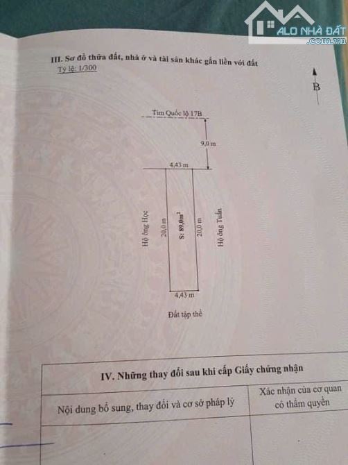 ❌ 89m2 mặt đường 208 ngay cổng phụ Cc Hoàng Huy.  4,x tỷ - 1