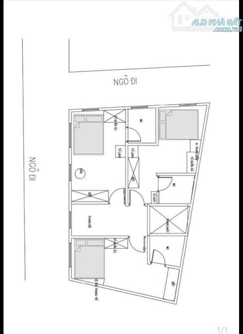 Bán đất lô góc 56m2 MT 8.5m nở hậu, ô tô gần Dương Quảng Hàm tặng GPXD 5 tầng 1 tum - 1