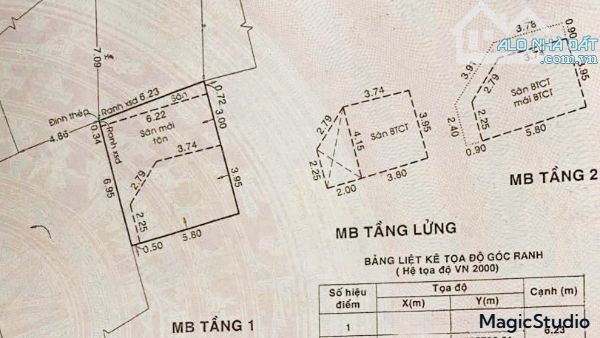 Nhà đẹp HXH5m, sát Hòa Bình, Tân Phú, 6x8, 3 tầng đã hoàn công, 3 tỷ mấy - 1