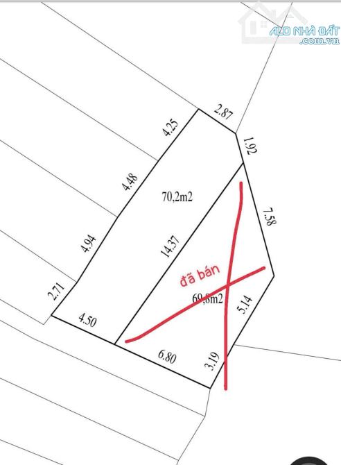 👋👋Bán Lô Thổ Cư Hàng F0 Phúc Sơn, Vũ Ninh, Mt 4.5m, Dt 70m2, Hướng N, Giá 2.85 Tỷ - 1