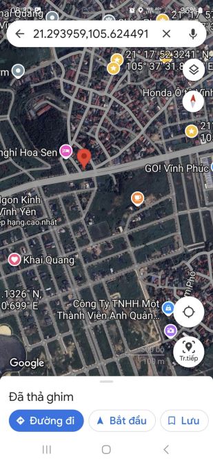 Bán 120m2 đất Đinh Tiên Hoàng, Khai Quang , Vĩnh Yên giá 52tr/m2 - 2