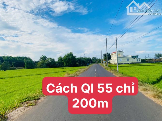 3 Lô Đất Liền Kề 2 Mặt Tiền Trước Sau ĐƯờng NHựa Gần KCN Đất Đỏ Xã Phước Long THọ - 2