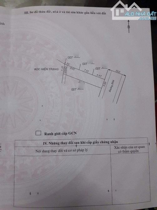 BÁN ĐẤT DT sử dụng 110m2. Tại Khu phố Trung Tín 1, thị trấn Tuy Phước, Huyện Tuy Phước tỉn - 3