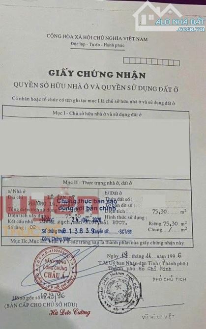 BÁN NHÀ MẶT TIỀN LÊ VĂN SỸ 3LẦU 4,2X20 NGAY TRẦN QUANG DIỆU SÁT TRUNG TÂM Q1 CHỈ 30 TỶ - 3